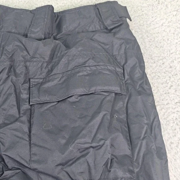 Columbia Pants Womens Medium Black Nylon Insulated Ski Snow Cargo Winter WM8008 - Picture 11 of 13